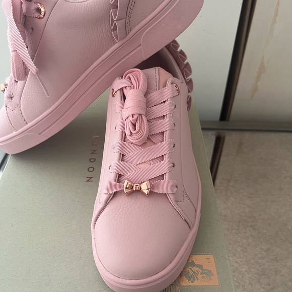 Ted Baker Astrina Mink Pink Sneakers - Size 35.5/US 5.5